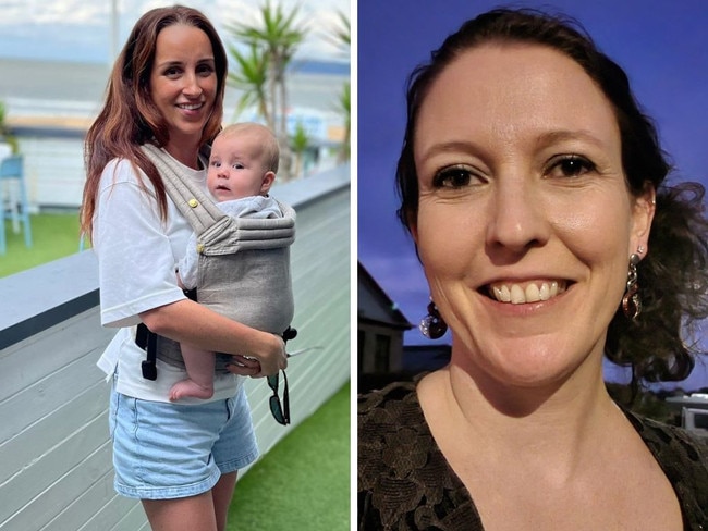 Mums are being forced to return to work when babies are just months old as the cost of living makes it impossible to survive on one salary. Picture: Supplied