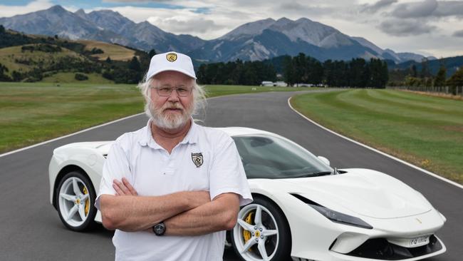 Businessman David Dicker has kept it simple at his Dicker Data computer hardware and software business. It is a different story when it comes to his fast cars. Picture: Kurt Langer