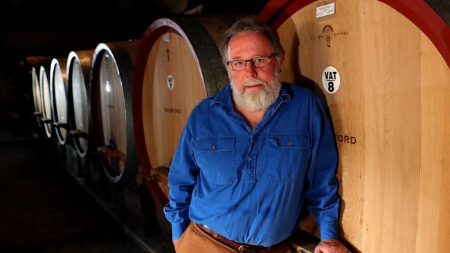 Robert O'Callaghan is the founder and winemaker at Rockford. Picture Kelly Barnes