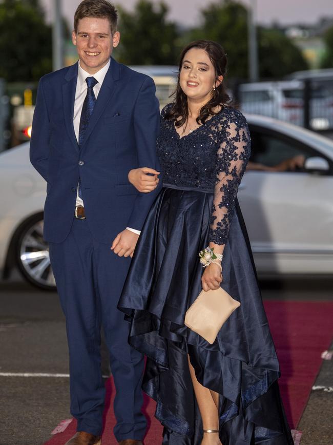 Henry Johnston and Natasha Grundy. St Ursula's College formal. Friday. 20th Nov 2020