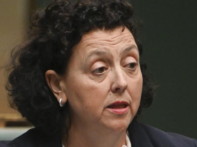 CANBERRA, AUSTRALIA  - NewsWire Photos - November 18, 2024: Dr. Monique Ryan MP during Question Time at Parliament House in Canberra. Picture: NewsWire / Martin Ollman