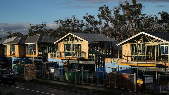 The number of construction apprentices starting in Australia has declined since the pandemic. Picture: Roni Bintang/Getty Images