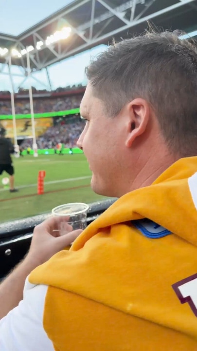 Ricky Stuart reacts to Magic Round sledge