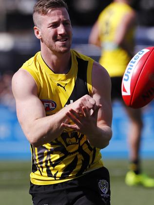 Richmond forward Kane Lambet is a quiet achiever. Picture: Michael Klein