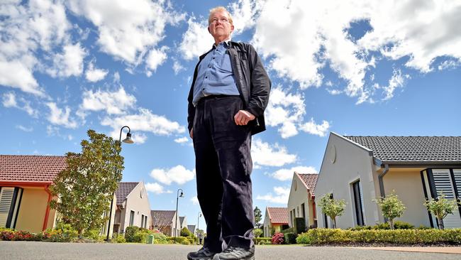 Living Choice Glenhaven and Castle Hill resident Ken Lesson have joined forces with 150 residents pleading with the Hills Shire Council to allow seniors housing developments to occur on the site. (AAP IMAGE / Troy Snook)