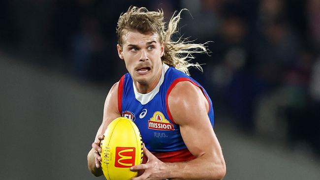 The Cats are keeping a close eye on Bailey Smith. Picture: Michael Willson/AFL Photos via Getty Images