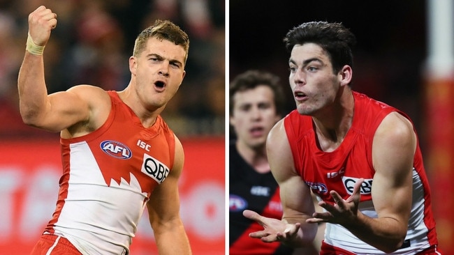 The Sydney Swans have re-signed young guns Tom Papley and George Hewett.