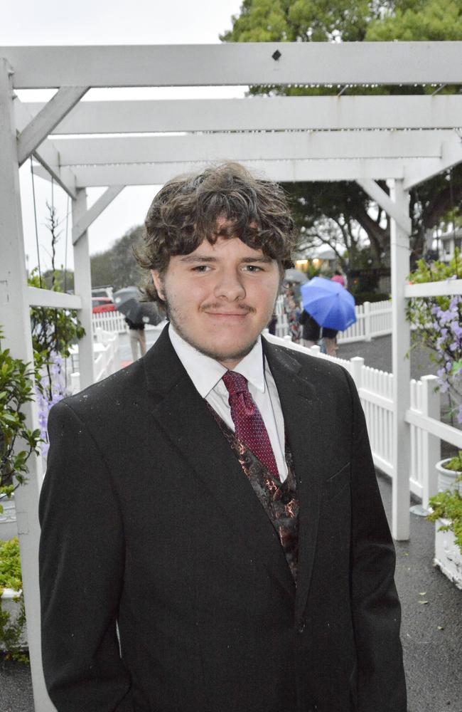 Jack Bateman at Wilsonton State High School formal at Clifford Park Racecourse, Wednesday, November 13, 2024. Picture: Tom Gillespie