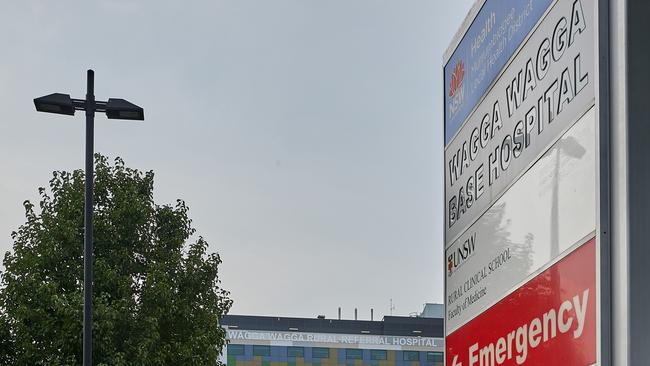 WAGGA NEWS/AAP. Wagga Wagga Base Hospital in Wagga Wagga NSW. (AAP IMAGE/ Michael Frogley)