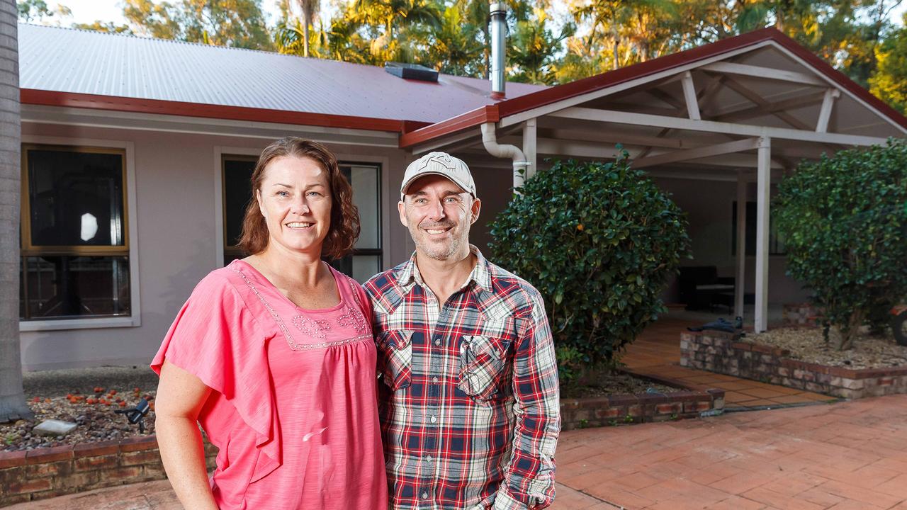 Andrea Welsh and Lee Coulthard. Picture: Josh Woning