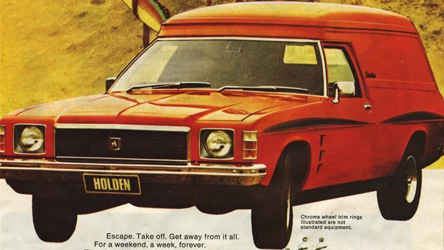 Holden Sandman 1970s commercial