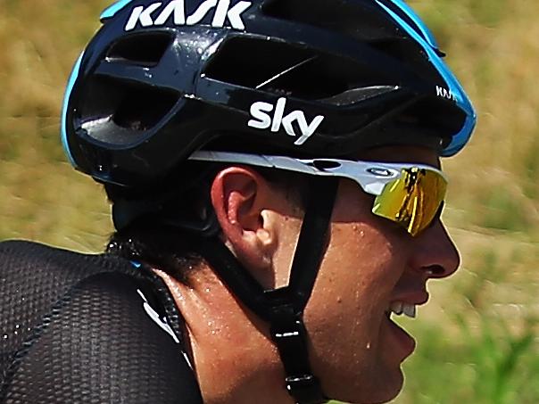 SAINT-ETIENNE, FRANCE - JULY 18: Richie Porte of Australia and Team SKY in action during the thirteenth stage of the 2014 Tour de France, a 197km stage between Saint-Etienne and Chamrousse, on July 18, 2014 in Chamrousse, France. (Photo by Bryn Lennon/Getty Images)