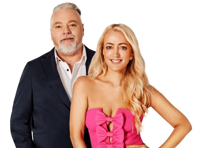 Kyle Sandilands and Jackie O Henderson launch their show in Melbourne.