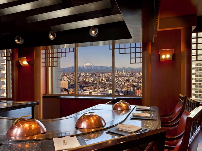 The Compass Rose sky lounge provides fabulous views of the cityscape.