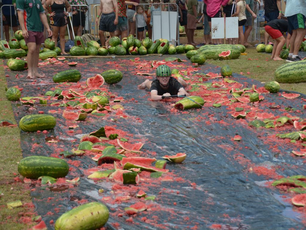 Crowds got messy during Melon Fest events