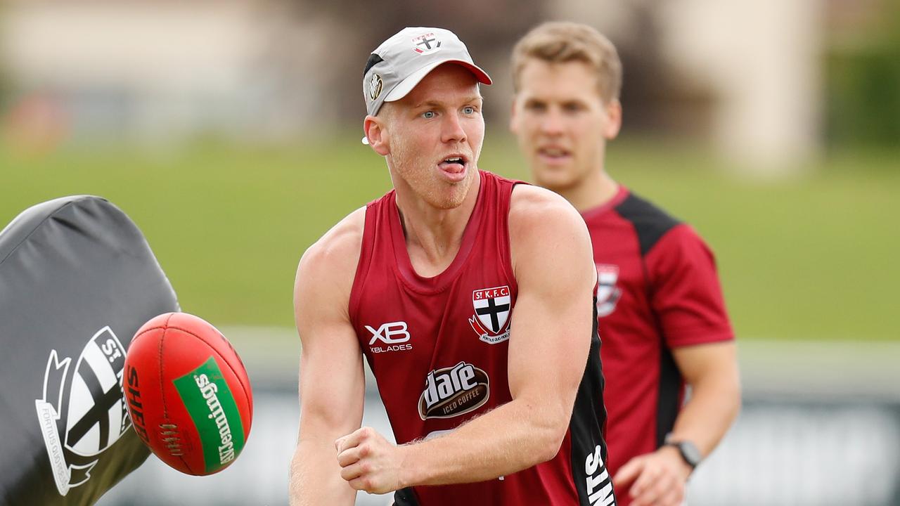 Dan Hannebery during a training session at RSEA Park this pre-season.