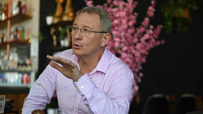 Steve Titmus in Brisbane. Picture: Lyndon Mechielsen/Courier Mail