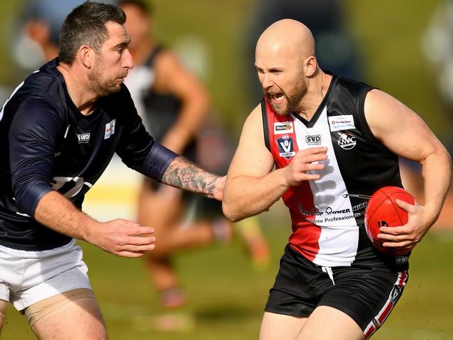 Gary Ablett Jr played for Creswick last season, drawing a massive crowd to the local game. Picture: Josh Chadwick