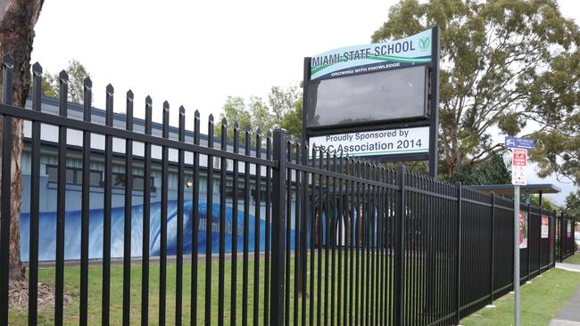 Miami State School is being investigated after 19 ex and current employees were diagnosed with cancer. Picture: Glenn Hampson