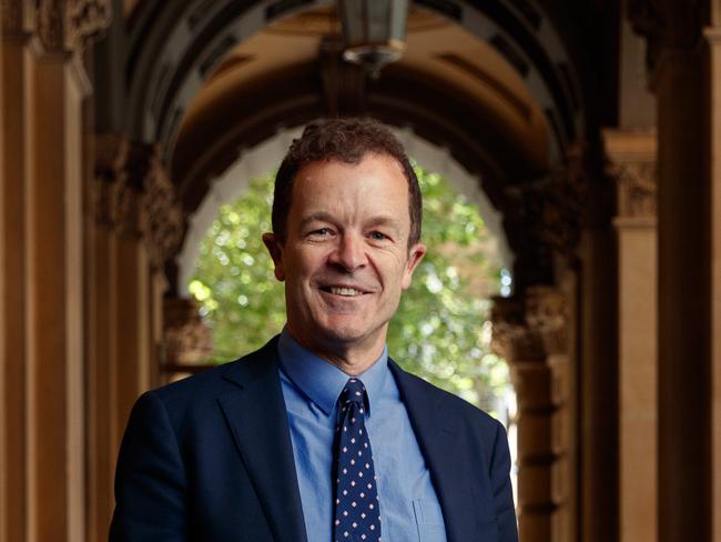 DAILY TELEGRAPH. Liberal Leader Mark Speakman at Martin Place. He is facing leadership speculation, but is adamant he would be leading the party to the next state election. Friday 08/11/2024. Picture by Max Mason-Hubers