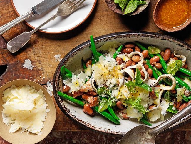 Top chef Danielle Alvarez's borlotti and green bean salad.