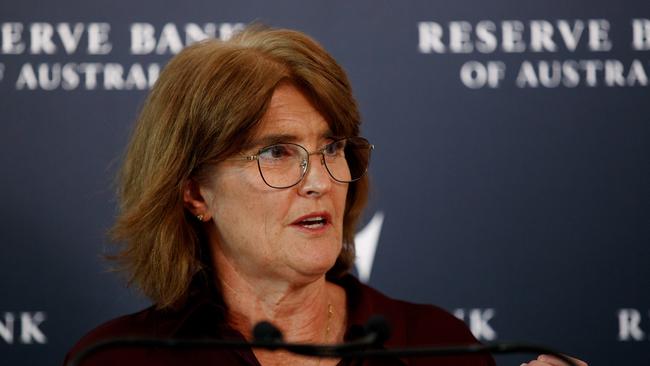 RBA governor Michele Bullock released the bank’s updated inflation forecasts last week Picture: NCA NewsWire / Nikki Short