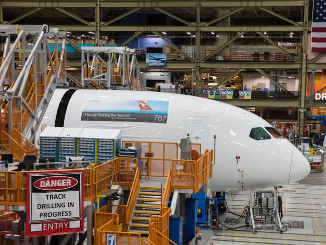 Qantas says the Dreamliner is a game-changer for air travel. Picture: Qantas