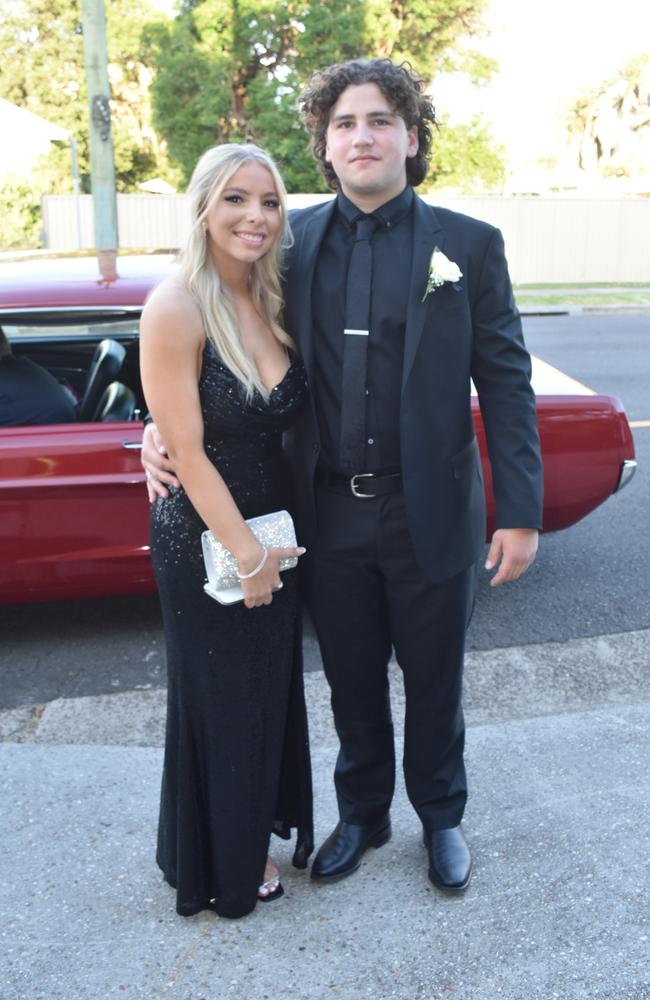 Jana Mostert and George Baker at the Sunshine Coast Grammar School formal on November 17. Picture: Sam Turner