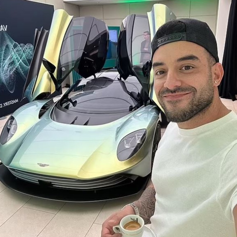 Mr Portelli is a billionaire and "lost count" of how many luxury cars he owns. Picture: Instagram / @adrian_portelli