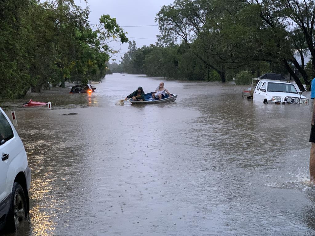 Residents woke to the sounds of sirens in the early hours of Monday morning. Picture: Stuart Cumming