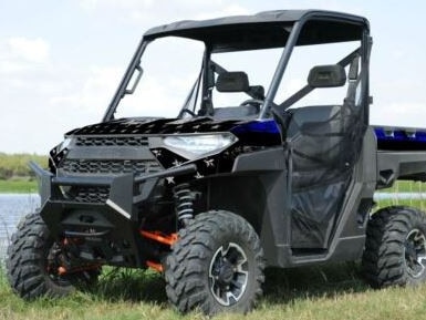 A Polaris 4x4 Ranger like this one was involved in a fatal crash at Bridgewater.