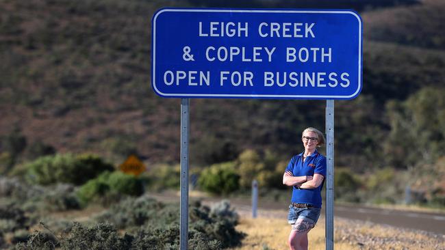 There are hopes Leigh Creek will survive as a tourism portal to the Outback. Picture: Dean Martin