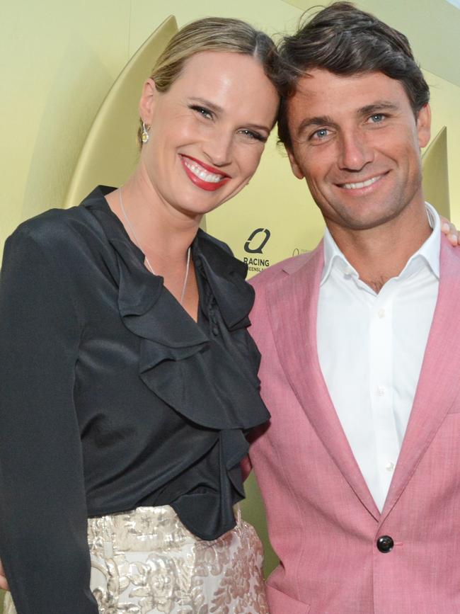 Francesca Cumani and former partner Rob Archibald.