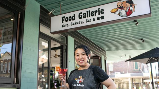 Owner Virginia Cheong pictured at Food Gallerie Cafe in Homebush which used to be Cafe Tabouli. Picture: Julian Andrews