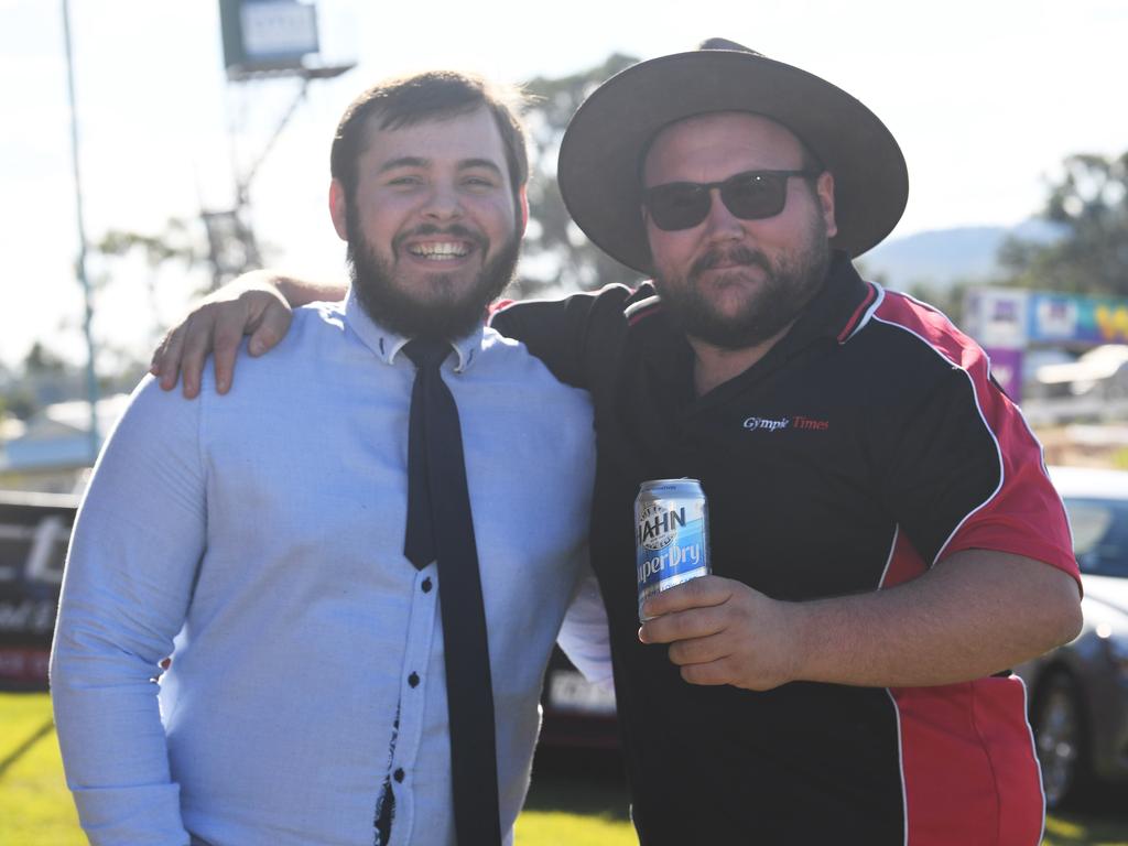 Race day socials - Shaun Ringuet and Troy Jegers.