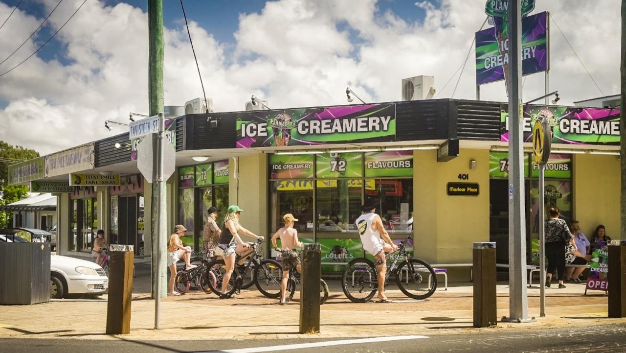 Planet 72 in Hervey Bay, Queensland, was the top spot for a frozen treat.