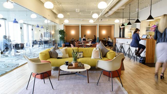 Will more offices start to look like this WeWork space in San Francisco post-COVID-19?