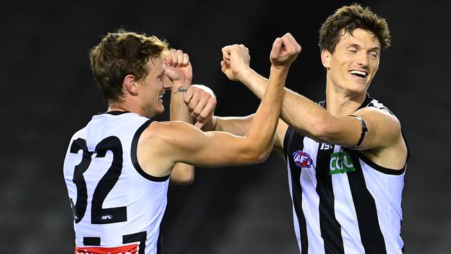 Brody Mihocek was working towards a new deal with Collingwood. Picture: Getty Images