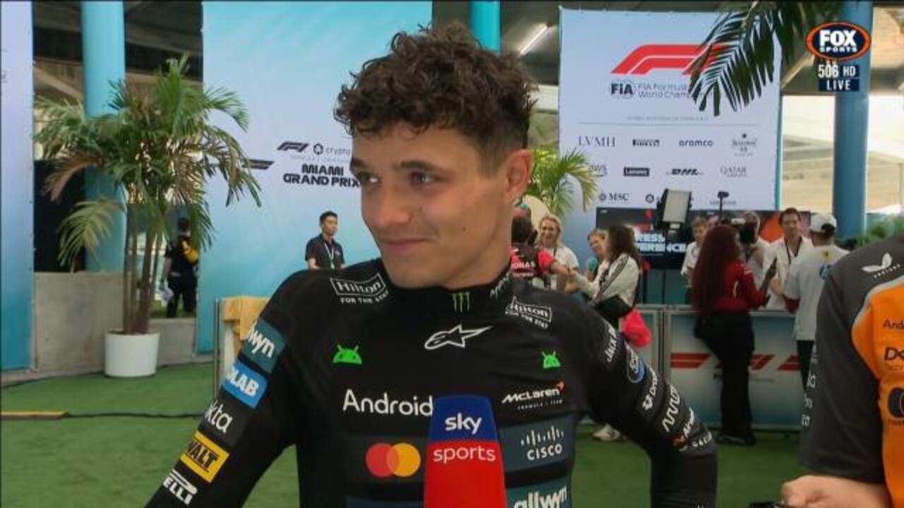 Norris gets testy after Miami Grand Prix