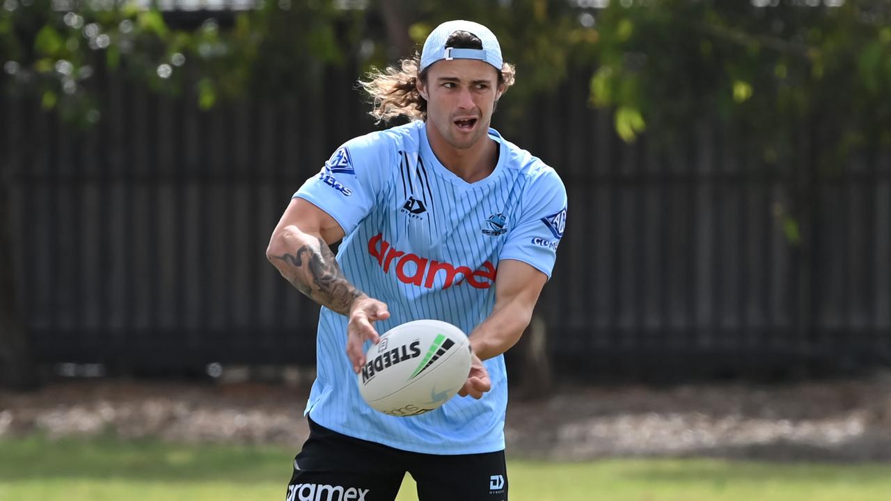 Nicho Hynes has begun life with the Cronulla Sharks. Picture: Grant Trouville/NRL Images