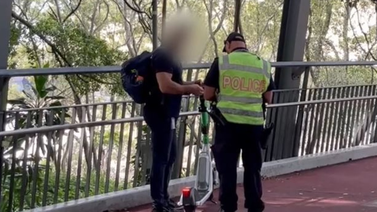 Watch: 50 e-scooter riders fined in one-day in CBD blitz