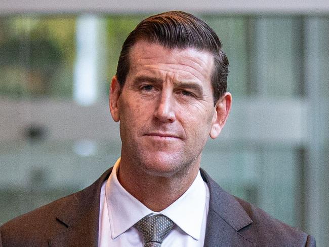 SYDNEY, AUSTRALIA - NewsWire Photos May 05, 2022: Ben Roberts-Smith leaves the Supreme Court in Sydney. Picture: NCA NewsWire / Christian Gilles