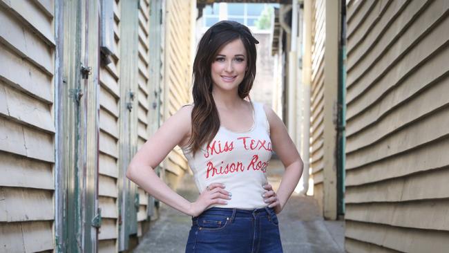 Honest lyrics ... Musgraves has a struck a chord with her honest tales of small town life. Picture: Jamie Hanson