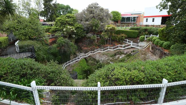 The Cave Gardens in Mount Gambier. Picture: Tait Schmaal