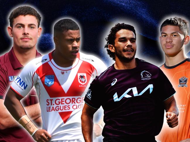 NRL rookies set to make it big in first grade.