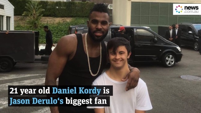 Jason Derulo's biggest fan gets a sweet birthday surprise