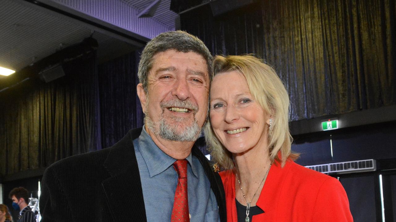 Ed and Diann Eadeh at St John’s Crisis Centre race day at GCTC, Bundall. Pic: Regina King