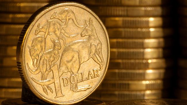 Australian one dollar coins