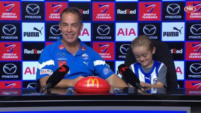 North Melbourne press conference