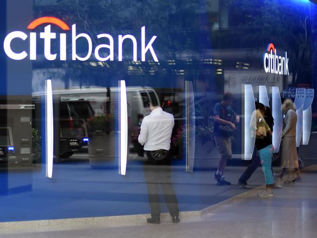 (FILES) In this file photo taken on July 14, 2014 the Citibank Corporate Office & Headquarters is viewed in midtown Manhattan in New York. - Citigroup reported increased second-quarter earnings on July 15, 2019, benefitting from higher lending and lower expenses despite worries over a slowing economy. The first of the large US banks to report this week, Citigroup notched net income of $4.8 billion, up 6.9 percent from the year-ago period.Profits were lifted by a one-time $350 million gain from the initial public offering of the Tradeweb trading platform, which was led by Citigroup and other large banks. (Photo by Timothy A. CLARY / AFP)